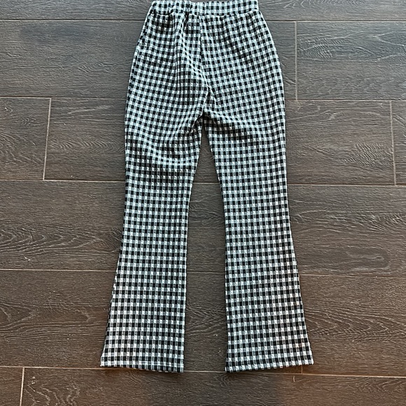 Urban Outfitters Checkered Flare Pants - Picture 2 of 3